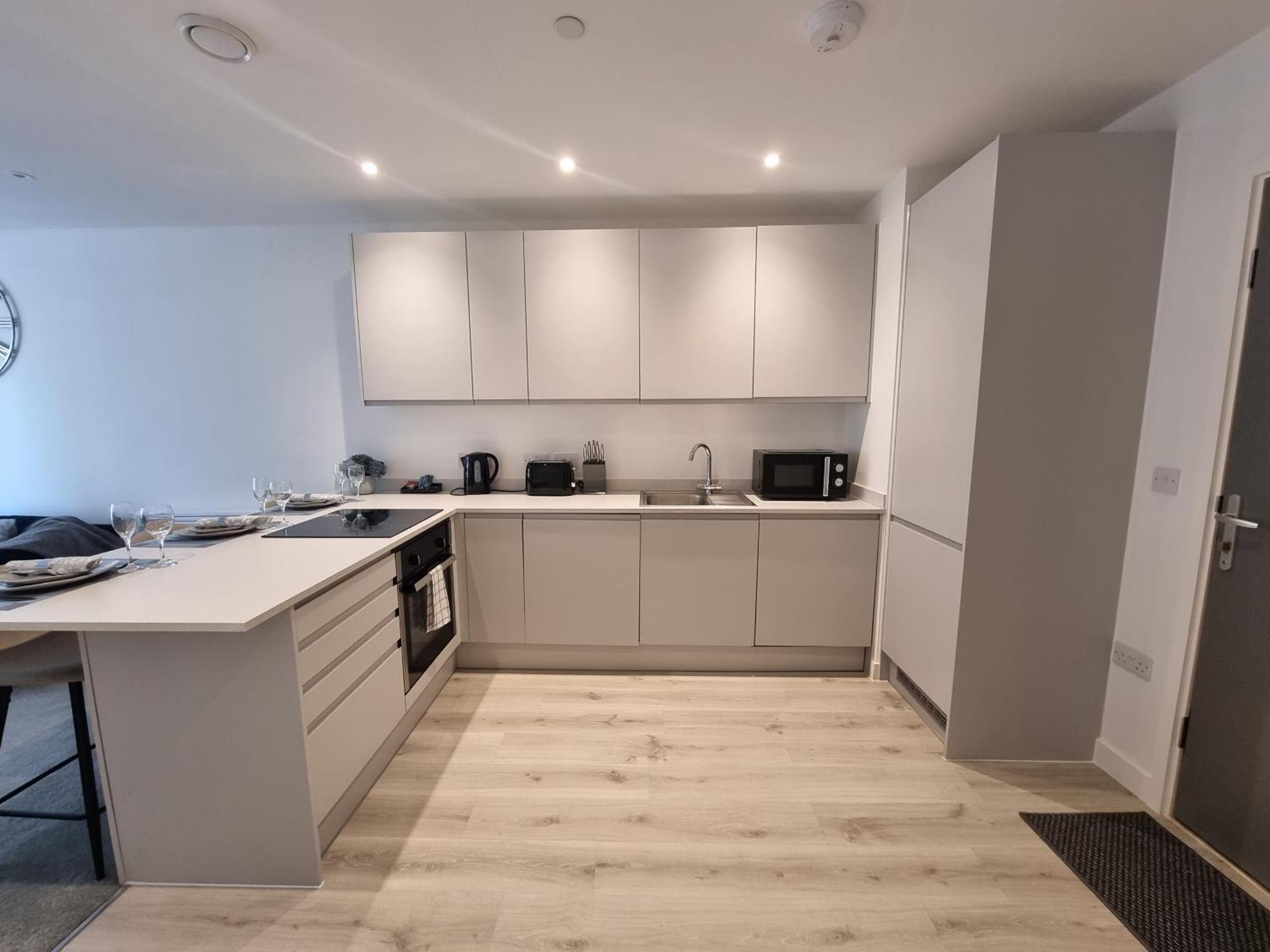 Trafford Suite Modern 1 Bed With Cinema Room Manchester Exterior photo